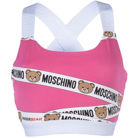 Moschino Underwear Bra ($94) ❤ liked on Polyvore featuring fuchsia, cotton jersey, moschino and pink jersey Moschino Clothes, Air Bra, Church Girl, Kpop Clothes, Air Sport, Polyvore Items, Jersey Pink, Japan Fashion Street, Png Clothes