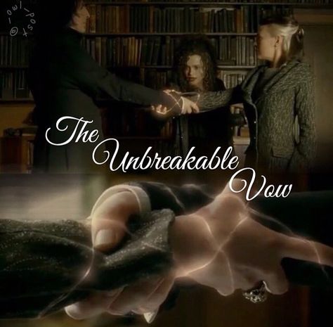 Unbreakable vow The Unbreakable Vow, Unbreakable Vow, Boys Who, Harry Potter, Movie Posters, Film Posters