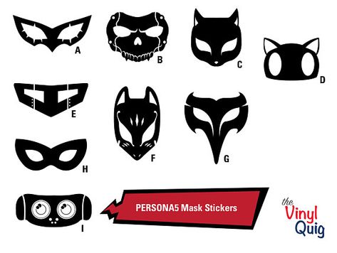 Phantom Thieves Logo, Persona 5 Tattoo, Phantom Thief Outfit, Persona 5 Phantom Thieves, Persona 5 Mask, Ipad Case Stickers, Persona 5 Royal, Magic Necklace, Joker Mask