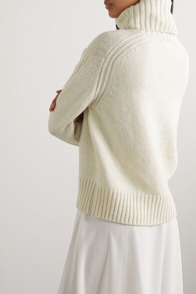 &Daughter Roshin Wool Turtleneck Sweater — Vetted Daughter Style, Wool Turtleneck Sweater, Heavy Knit, Wool Turtleneck, Cashmere Turtleneck, Ribbed Turtleneck, Best Practice, Sweater Making, Knitting Inspiration