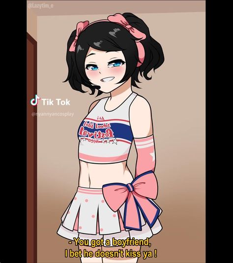 "Of course I had to draw the Hit or Miss girl!" | Nyannyancosplay / Hit or Miss | Know Your Meme Girl Base, Miss Images, Trans Art, Miss Girl, Cartoon Drawing Tutorial, Hit Or Miss, Image Gallery, Of Course, Cartoon Drawings