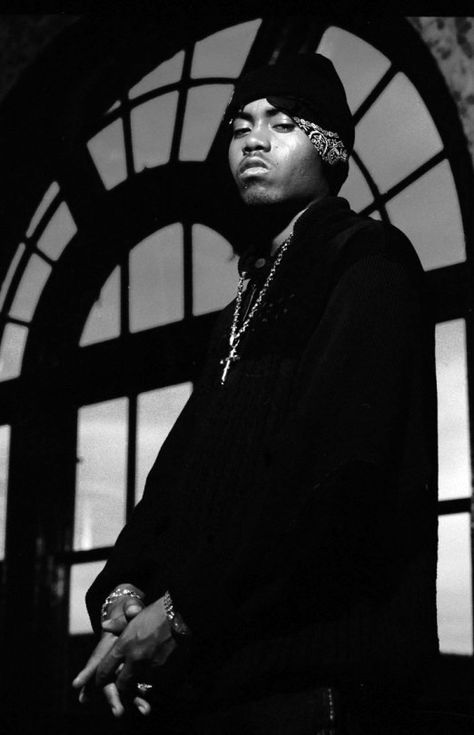 Nas 90s Fashion, Nas Wallpaper, Nasir Jones, Hip Hop Aesthetic, Hip Hop World, Hip Hop Classics, 90s Rap, Music Nerd, Real Hip Hop