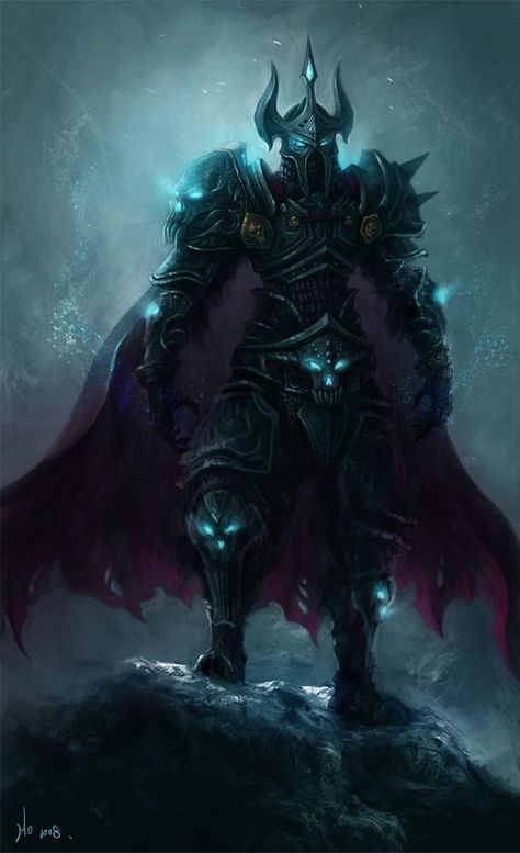 Lich King/ He places a bet with Light King, the dead can readjust to being alive. But the Light King picked the party, and they were a bunch of Dirty Misfits TM, but in exchange they are allowed a protector. Glowing Eyes, Blue