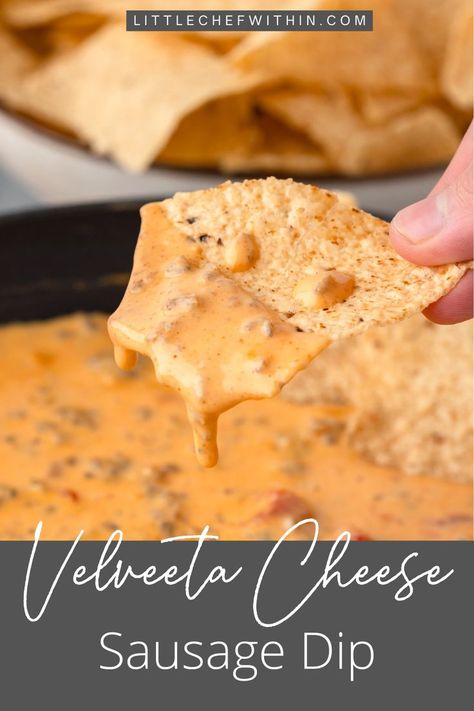 Velveeta Cheese Sausage Dip Velveeta Sausage Dip, Cheese Sausage Dip, Velveeta Dip, Rotel Dip With Sausage, Velveeta Cheese Dip, Rotel Cheese Dip, Sausage Cheese Dip, Sausage Dip, Homemade White Bread