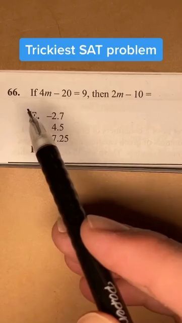 Daily College Content on Instagram: "Math Trick 💯 Follow @dailycollegecontent for awesome college content! You won’t regret it, I promise! 😀 Credit: TikTok themathwizard #viral #satisfying #tiktok #instagram #satisfy #relax #relaxing #explore #explorepage #satisfyingvideos #college #colleges #university #school #exam #finalsweek #tests #collegetips #lifehacks #lifehack #collegeacceptance" Maths Exam Tips, Math Tips, Sat Test, College Algebra, Sat Prep, College Acceptance, Math Tutorials, University School, Studying Math