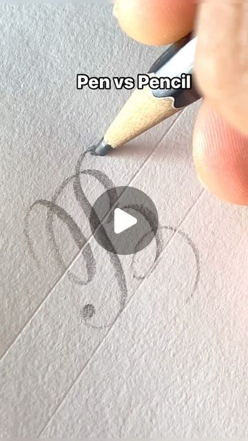 Abhay Pratap Singh Rathore on Instagram: "Pen Vs Pencil.  Which one according to you is more challenging to write with? And which one would you prefer?  Also, Summer sale is live now on my etsy. Get everything at 35% off. Visit link in bio or simply follow abhaycalligraphyshop.etsy.com  Pen - Pentel Touch Sign Pens Brush Tip    #calligraphy #lettering #alphabets #fontdesign" Brush Pen Calligraphy Alphabet, Calligraphy With Brush Pens, Brush Lettering Alphabet, Pencil Calligraphy, Brush Pen Lettering, Copperplate Calligraphy, How To Write Calligraphy, Brush Pen Calligraphy, Calligraphy Lettering