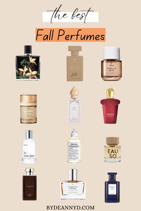 gourmand perfumes Autumn Fragrances For Women, Fall Winter Perfumes, Perfumes For Fall, Best Fall Fragrances For Women, Fall Perfumes For Women 2024, Fall Parfum, Perfume Manifestation, Gourmand Perfumes For Women, Fall Fragrances For Women