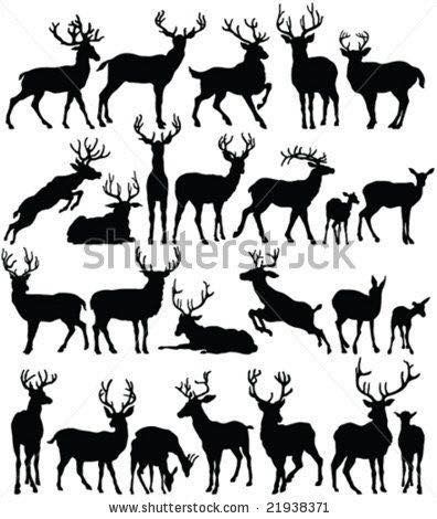 Silhouette Arte, Hirsch Silhouette, Wood Burning Stencils, Pyrography Patterns, Deer Silhouette, Deer Pattern, Wood Burning Crafts, Wood Burning Patterns, Silhouette Stencil