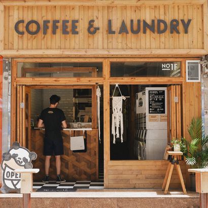 Laundry In Basement, Laundromat Business, Laundry Help, Self Service Laundry, Laundry Business, Coin Laundry, Comedy Shows, Commercial Laundry, Laundry Mat