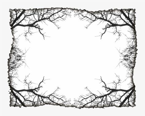 Ravenloft Aesthetic, Halloween Borders Frames, Gothic Border, Autumn Video, Gothic Frames, Gothic Frame, Clipart Borders, Horror Png, Halloween Borders