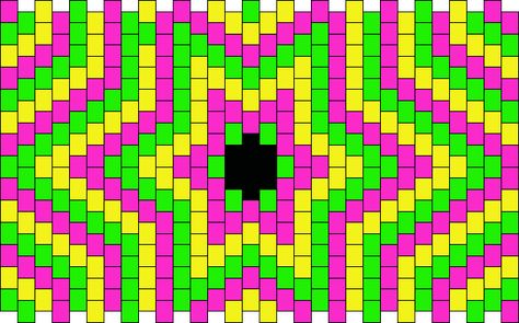 Multistitch Kandi Pattern, Kandi Multi Stitch Pattern, Multi Stitch Kandi Cuff, Kandi Patterns Templates, Kandi Templates, Kandi Kids, Arcade Carpet, Scene Kandi, Kandi Cuff Patterns