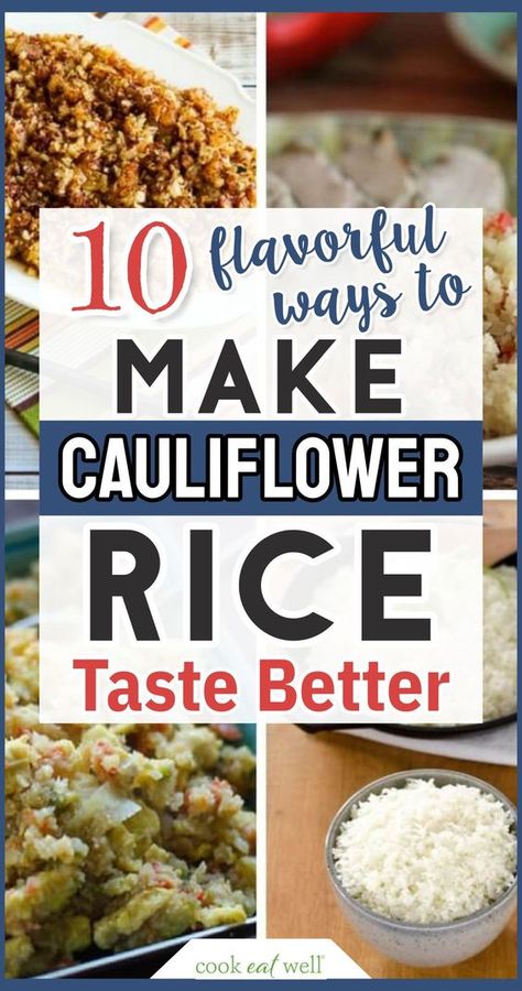 How To Make Frozen Cauliflower Rice Taste GOOD Califlour Rice, Recipes Using Riced Cauliflower, Riced Califlower Recipes, Making Cauliflower Rice, Make Cauliflower Rice, Cauliflower Rice Easy, Cauliflower Side Dish, Cauliflower Rice Casserole, Cauliflower Recipes Healthy