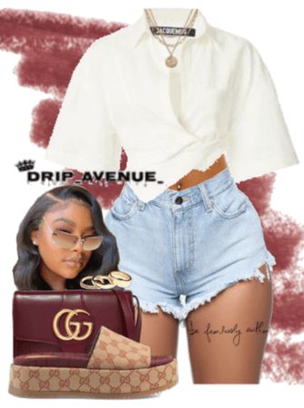 Drip Avenue Outfits, Carribean Outfits Black Women, Outfit Ideas Night Out Casual, Drip Outfits Women Summer, Dope Outfits Summer, Summer Night Out Outfit, Summer Birthday Outfit, Polyvore Outfits Summer, Summer Baddie Outfits