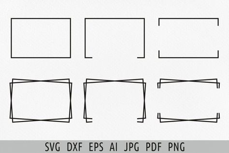 Split monogram svg Border svg bundle Double square frame svg #splitmonogram #squareframesvg #squareframe Craft Room Organization Storage, Monogram Border, Border Templates, Split Monogram, Rectangle Frame, Craft Room Organization, Silhouette Crafts, Monogram Svg, Square Frame