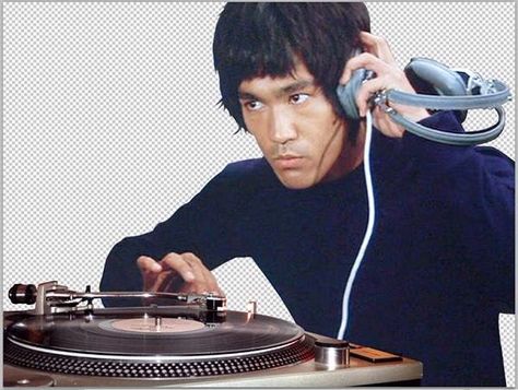 Dj Lee on fire! Bruce Lee Art, Dj Art, Bruce Lee Photos, Ju Jitsu, Music Images, Record Players, Vinyl Music, Dj Music, Dj Equipment