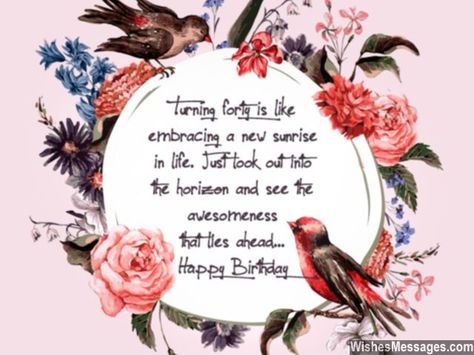 The best part about turning forty is that you can blame everything on midlife crisis! Happy Birthday via WishesMessages.com 40th Birthday Messages For Women, Happy 40th Birthday Messages, 40th Birthday Messages, 40th Birthday Wishes, Birthday Toast, House Plant Ideas, 40th Birthday For Women, 40th Birthday Quotes, Fortieth Birthday