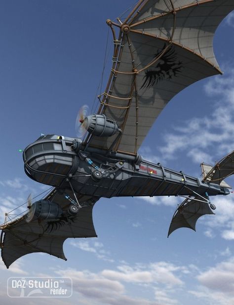 Steam Aircraft Dragon Steampunk Ship, Airship Art, Steampunk Vehicle, Spread Your Wings And Fly, Concept Vehicles Sci Fi, Steampunk Airship, Steampunk Artwork, Steampunk Aesthetic, Flying Vehicles