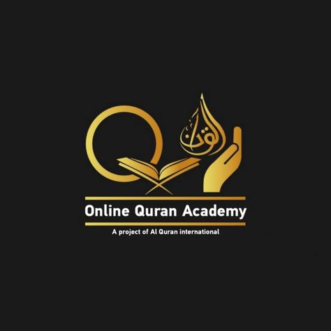 Online Academy Logo, Canva Course, Online Quran Academy, Academy Logo, Embroidery Fashion Detail, Simple Hand Embroidery Patterns, Online Academy, Student Christmas Gifts, Water Poster