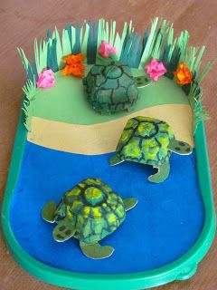 Turtles and Tortoises Egg Box Craft, Turtle Crafts, Egg Carton Crafts, Egg Box, Summer Crafts For Kids, Nail Scissors, Animal Crafts For Kids, Kids Discover, Easy Crafts For Kids