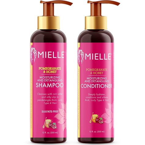 Hair Strengthening Oil, Honey Shampoo, Mielle Organics, Rosemary Oil For Hair, Curl Shampoo, Good Shampoo And Conditioner, Shampoo For Curly Hair, Natural Hair Oils, Curly Hair Types