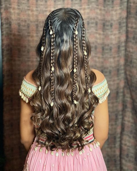 Navratri Braid Hairstyles, Kodi Hairstyle For Navratri, Navaratri Hairstyle Indian, Garba Hairstyles Indian Braid, Navratri Hair Styles Indian, Navaratri Hairstyles Simple, Navratri Hairstyles Indian Open Hair, Afghan Hairstyles, Dandiya Hairstyle