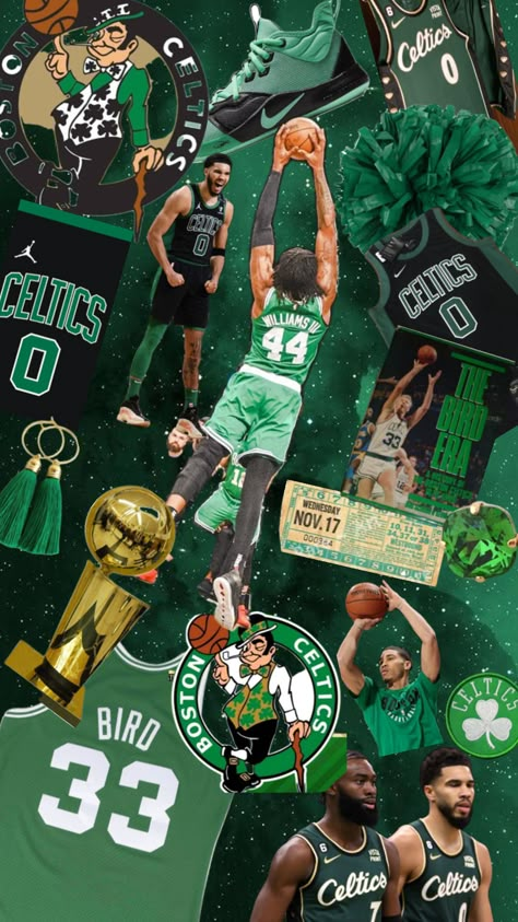 Celtics wallpaper Boston Wallpaper, Celtics Wallpaper, Jeremy Swayman, Basketball Backstop, Basketball Aesthetic, Boston Print, Basketball Life, Best Nba Players, Celtic Green