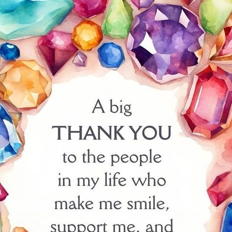 New Day on Instagram: "Thank You ❤️🧡💛💚💙💜  Posted @withregram • @tinybuddhaofficial “A big thank you to the people in my life who make me smile, support me, and bring me joy.” ~Unknown  #thankfulgratefulblessed #thankyouthankyouthankyou" Thank You For Your Kindness, Grateful Thankful Blessed, I Thank You, Have A Blessed Day, I Smile, In My Life, Make Me Smile, New Day, My Life