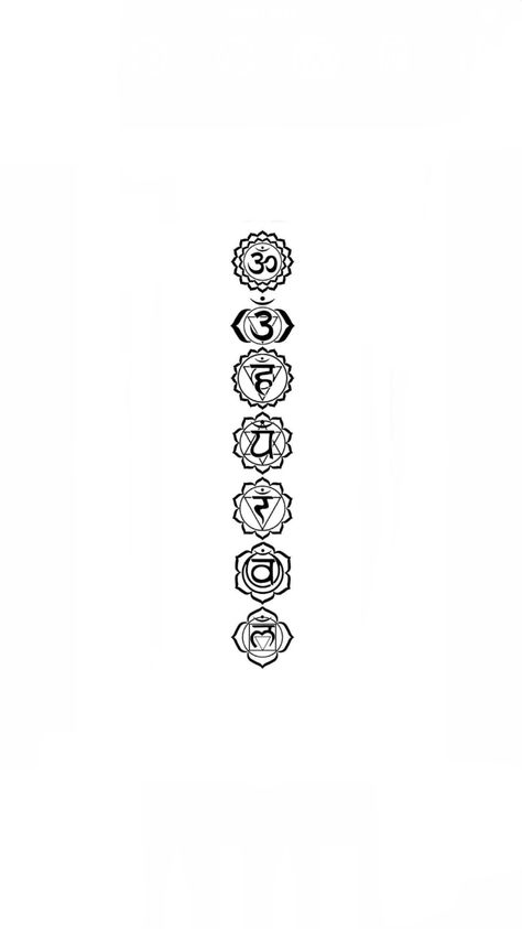 Chakra Tattoo Black And White, 7 Chakras Tattoo Stencil, 7 Chakra Tattoo Design, 7 Chakras Tattoo Design, Forearm Chakra Tattoo Women, Seven Chakras Tattoo Design, Chakra Tattoo Design, 7 Chakras Tattoo, Riya Chakraborty