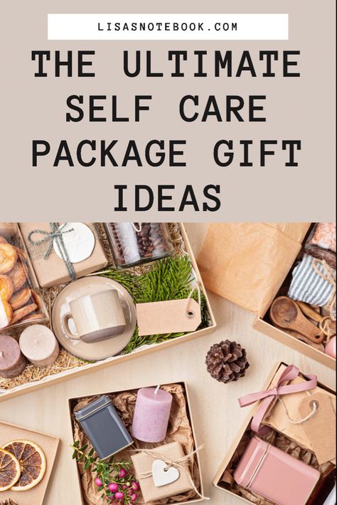 Are you looking for some care package ideas to help your loved ones or as a birthday gift? This is a list of self care box ideas and self care checklist to help you create an amazing care package that they'll love. Click to learn how to put together an amazing self care kit that will help you loved ones relax. #selfcare #carepackageideas #giftideas Self Care Package Gift Ideas, Self Care Box Ideas, Care Box Ideas, Self Care Package, Package Ideas, Care Box, Healthcare Workers, Surprise Box, Gift Basket Ideas