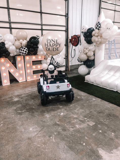 Neutral checkered first birthday party theme! Teenage Birthday Party Decorations, Neutral One Happy Dude Birthday, Neutral First Birthday, One Happy Dude First Birthday Photoshoot, Neutral Checkered Birthday, Checkered Party Ideas, Checkerboard Birthday Party, Checkered First Birthday, Checkered 1st Birthday