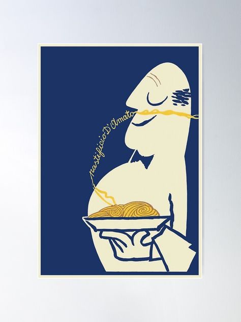 "Vintage Italian Pasta Poster Whimsical Food Art Italy" Poster for Sale by Glimmersmith | Redbubble Italy Poster, Retro Images, Printed Tea Towel, Linen Tea Towel, Italian Pasta, European Linens, Retro Prints, Vintage Italian, Tea Towel