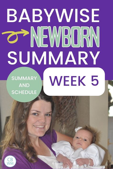 Newborn schedule for baby’s fifth week. Baby newborn schedule and routine for the first week of life. 4-5 week old newborn routine. Talking about postpartum life for mom and also how to do newborn naps, newborn schedules, and newborn routines. 5 Week Newborn Schedule, Newborn Routines, Newborn Routine, Babywise Schedule, Potty Training Help, Baby Wise, Baby Whisperer, Newborn Schedule, Baby Routine