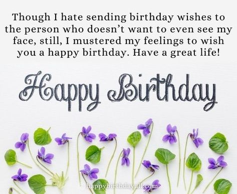 New and unique birthday wishes and messages for your ex boyfriend. Wish him birthday and party with him. Make his birthday unforgettable. Messages For Ex Boyfriend, Happy Birthday To Ex Boyfriend, Birthday Wishes For Ex Boyfriend, Birthday Notes For Boyfriend, Awesome Birthday Wishes, For Ex Boyfriend, Sarcastic Birthday Wishes, Birthday Notes, Unique Birthday Wishes