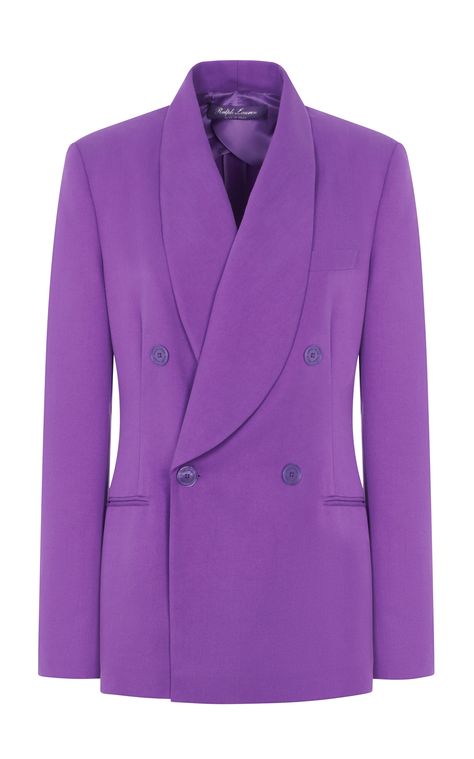 Lauren Gregory, Ralph Lauren Fashion, Ralph Lauren Style, Business Style, Ralph Lauren Collection, Silk Jacket, Guilty Pleasures, Shades Of Purple, Business Fashion