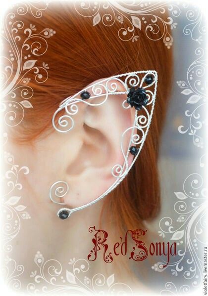 Ear Cuffs No Piercing, Ear Wraps, Dragon Ear Cuffs, Wire Ear Cuffs, Marvel Jewelry, Elf Ear, Elf Ear Cuff, Fairy Cosplay, Fairy Ears