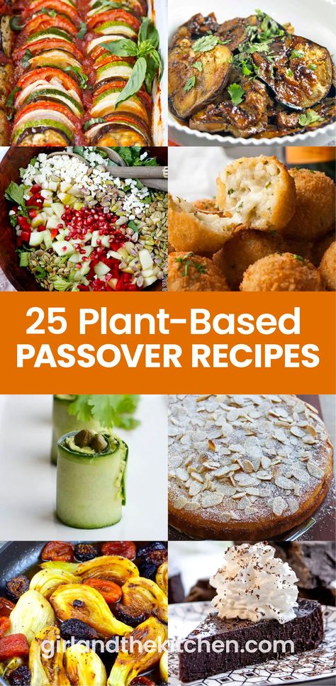 Passover Recipes Dinner, Shabbat Recipes, Passover Holiday, Kosher Cooking, Shabbat Dinner, Carlsbad Cravings, Gluten Free Sides, Passover Recipes, Vegan Main Dishes