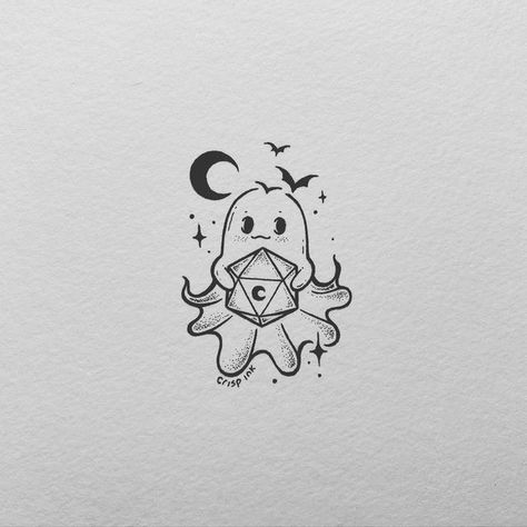 Rachael on Instagram: "DnD ghostie • • • #ink #inkwork #inkdrawing #pen #penwork #pendrawing #illustration #illustrationartists #ghostie #ghost #halloween #art #pigmamicron #handdrawn #handsketch #lafayette #louisiana #dnd" Crisp Ink, Cute Halloween Tattoos, Ghost Theme, Bestie Tattoo, Lafayette Louisiana, Ghost Tattoo, Cute Easy Doodles, Tattoo Style Drawings, Girly Tattoos