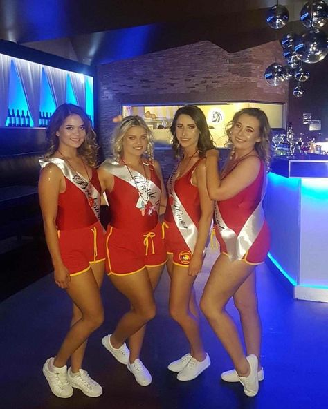 Baywatch Fancy Dress, Baywatch Outfit, Hens Dress, Baywatch Costume, Baywatch, Party Outfits, Hen Party, Halloween Outfits, Fancy Dress