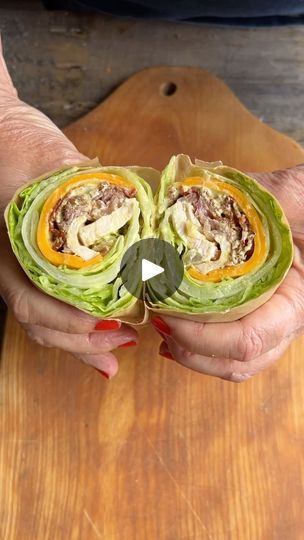 2.7M views · 48K reactions | Here’s a new lettuce wrap. This grated jalapeño wrap is refreshing, with an amazing kick. Pro tip: if you’ve never sated your greens, it’s time to begin. Salted iceberg, cheddar, oven bacon, my Spicy Poblano Dressing, frozen grated jalapeño, my Marinated Onions, Sizzling Everyday Roasted Chicken, Chicago style giardiniera, and avocado.

I have several story highlights talking about the best way to make a wrap, so look for “lettuce wrap”, “steak wrap”, “caesar wrap” and more. Click link in my bio for a fantastic  blog post all about making wraps, with so many ideas about what to put in yours. What’s going in your wrap? | nocrumbsleft Marinated Onions, Oven Bacon, Chicken Caesar Salad Wraps, Cabbage Wraps, Steak Wraps, Bacon In The Oven, Sandwich Wraps, Lettuce Wrap, Peri Peri