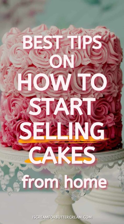 Cake Business Names, Selling Baked Goods, Cake Pricing Chart, Bakery Business Plan, Cottage Food, Cakes For Sale, Home Bakery Business, Basic Cake, Cake Pricing