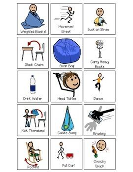 Pin On Sensory Integration Ideas Sensory Processing Activities, Sensory Integration Therapy, Occupational Therapy Kids, Board Classroom, Sensory Therapy, Sped Classroom, Occupational Therapy Activities, Sensory Diet, Choice Board