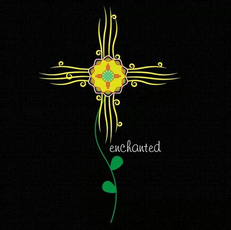 Enchanted ~ New Mexico New Mexico Tattoo, Zia Symbol, Mexico Tattoo, New Mexico Style, New Mexico Homes, Santa Fe Style, New Mexico Usa, Mexico Art, Pix Art