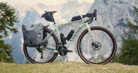 Canyon Launches More Affordable Grizl AL - BIKEPACKING.com Road Bike Style, Minimalist Camping, Canyon Bike, Bike Aesthetic, Cycling Design, Ski Touring, Route Map, Touring Bike, Bike Style