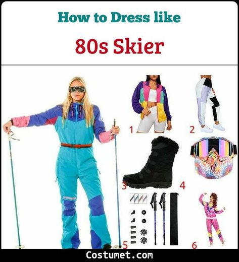 80's Skier Costume for Cosplay & Halloween 2022 80s Ski Costume, 80s Ski Party Outfit, 80s Ski Lodge Costume, Skiers Halloween Costume, Skier Costume, 80s In Aspen Theme Outfit, 80s Ski Party, Ski Costume, 80’s Outfits