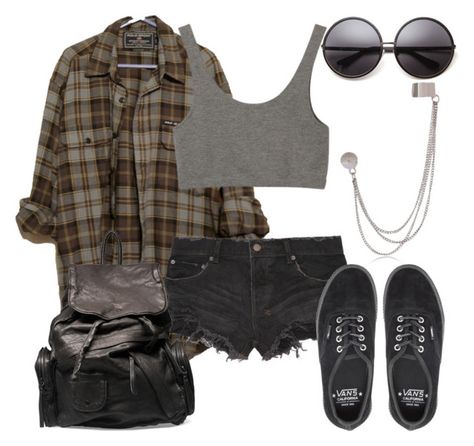 "Untitled #138" by annellie ❤ liked on Polyvore featuring Monki, River Island, Ksubi, Vans, House of Harlow 1960 and Yvonne Kone Functional Fashion, Punk Outfits, Clothes Set, House Of Harlow 1960, Swaggy Outfits, House Of Harlow, Alternative Outfits, Fashion Fits, Edgy Outfits