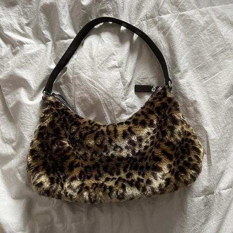 Cheetah Print Purse, Leopard Print Purse, Cheetah Purse, Cheetah Bag, Leopard Print Bag, Leopard Bag, Fur Bag, Printed Purse, Aesthetic Coquette