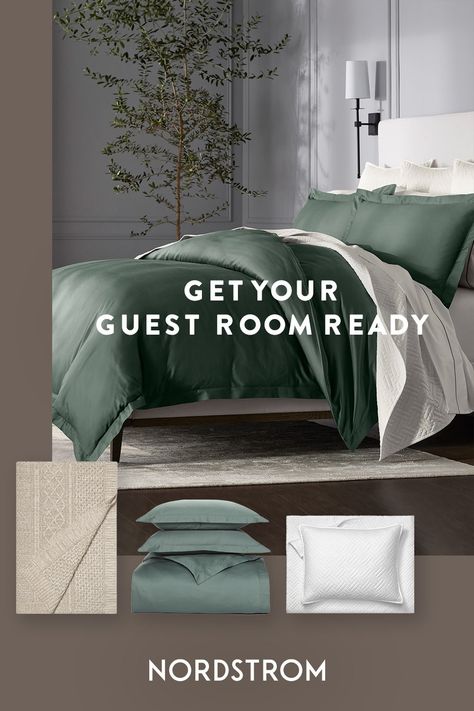 Create a welcoming space for your holiday guests with bedding from Boll & Branch and more.​ Boll And Branch, Boll & Branch, Bedding Duvet Covers, Floral Throw Blanket, Linen Sheet Sets, Bedding Duvet, Down Comforter, Quilted Sham, Linen Sheets