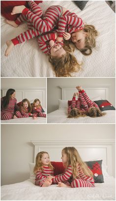 Christmas Pajama Pictures Bed, Sibling Christmas Photos On Bed, Christmas Jammies Photoshoot Bed, Christmas Bed Pictures Kids, Christmas Photos In Bed, Christmas Pictures On Bed, Christmas Bed Photoshoot Family, Bed Christmas Photoshoot, Home Christmas Pictures