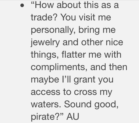 Pirate x Mermaid OTP prompts (3/3) Ship Week Prompts, Pirate Story Inspiration, Siren X Pirate, Pirate Plot Ideas, Mermaid Au Prompt, Mermaid X Pirate, Pirate Au Prompts, Pirate Story Ideas, Pirate Writing Ideas