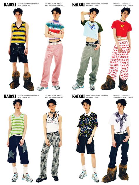 Japanese Lookbook, Y2k Boy Outfits, Spider Fashion, Barbie Boy, Y2k Boy, Character Chart, 00s Style, Style Boy, Man Movies